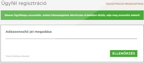 NAV Online Számla reg