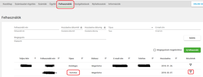 NAV Online Számla reg