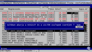 Oktató videó-Raktár